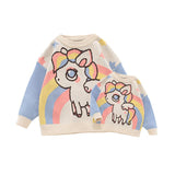 Mommy and Me Unicorn Sweater - Fall and Winter-Sweaters-dresslikemommy.com
