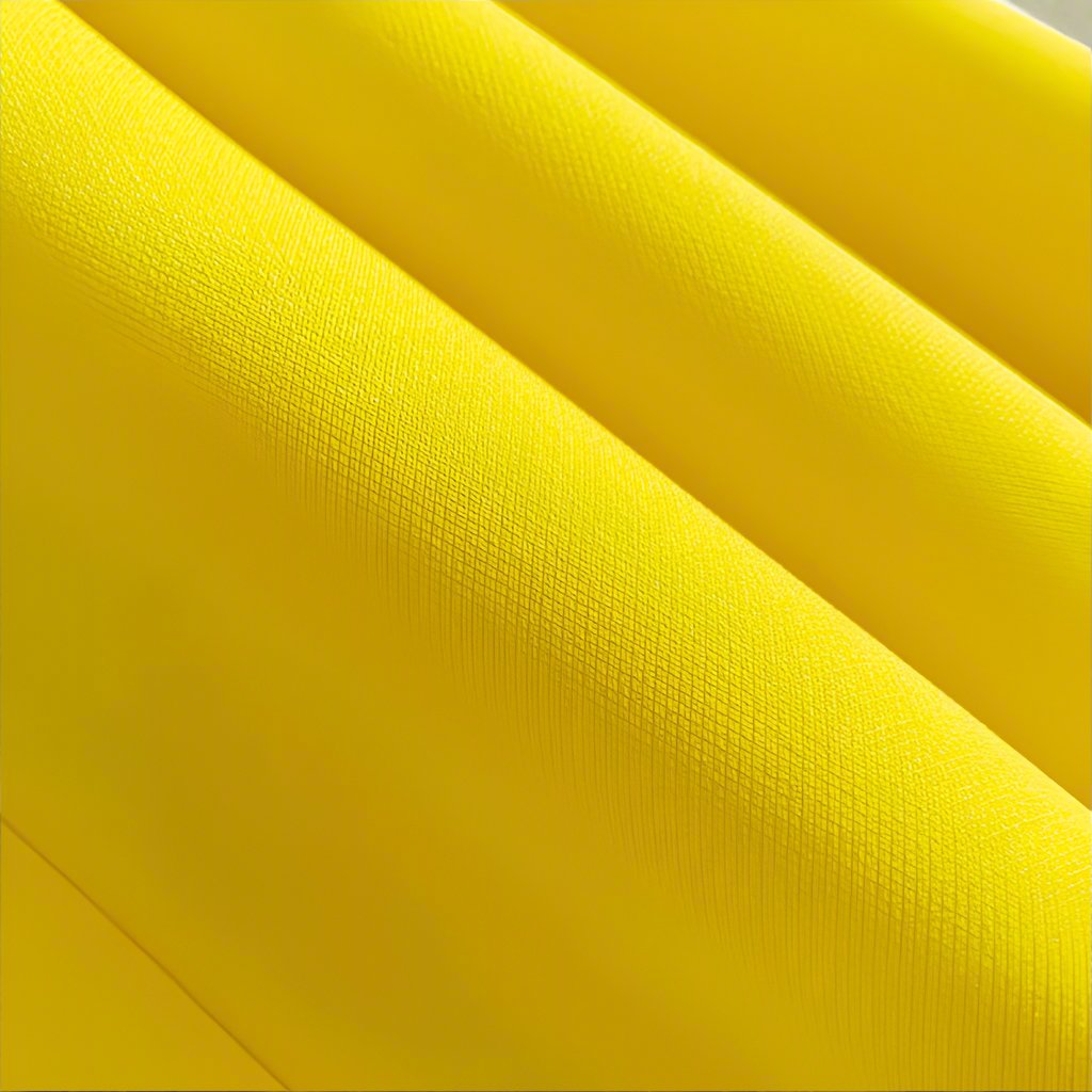 Mother and daughter wearing matching yellow dresses by the ocean