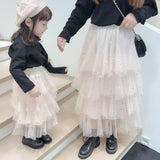Matching Mother & Daughter Ruffles Long Skirt - dresslikemommy.com