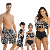 Family Matching Leopard Print Swimwear-Family Matching-dresslikemommy.com