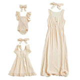 Mommy & Me Matching Solid Long Dress - dresslikemommy.com
