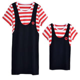 Mother & Daughter Matching Striped Dress - dresslikemommy.com