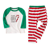 Family Matching Merry Christmas Pajamas Sleepwear - dresslikemommy.com