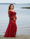 Maternity Dress For Photo Shooting Lace Dress - dresslikemommy.com