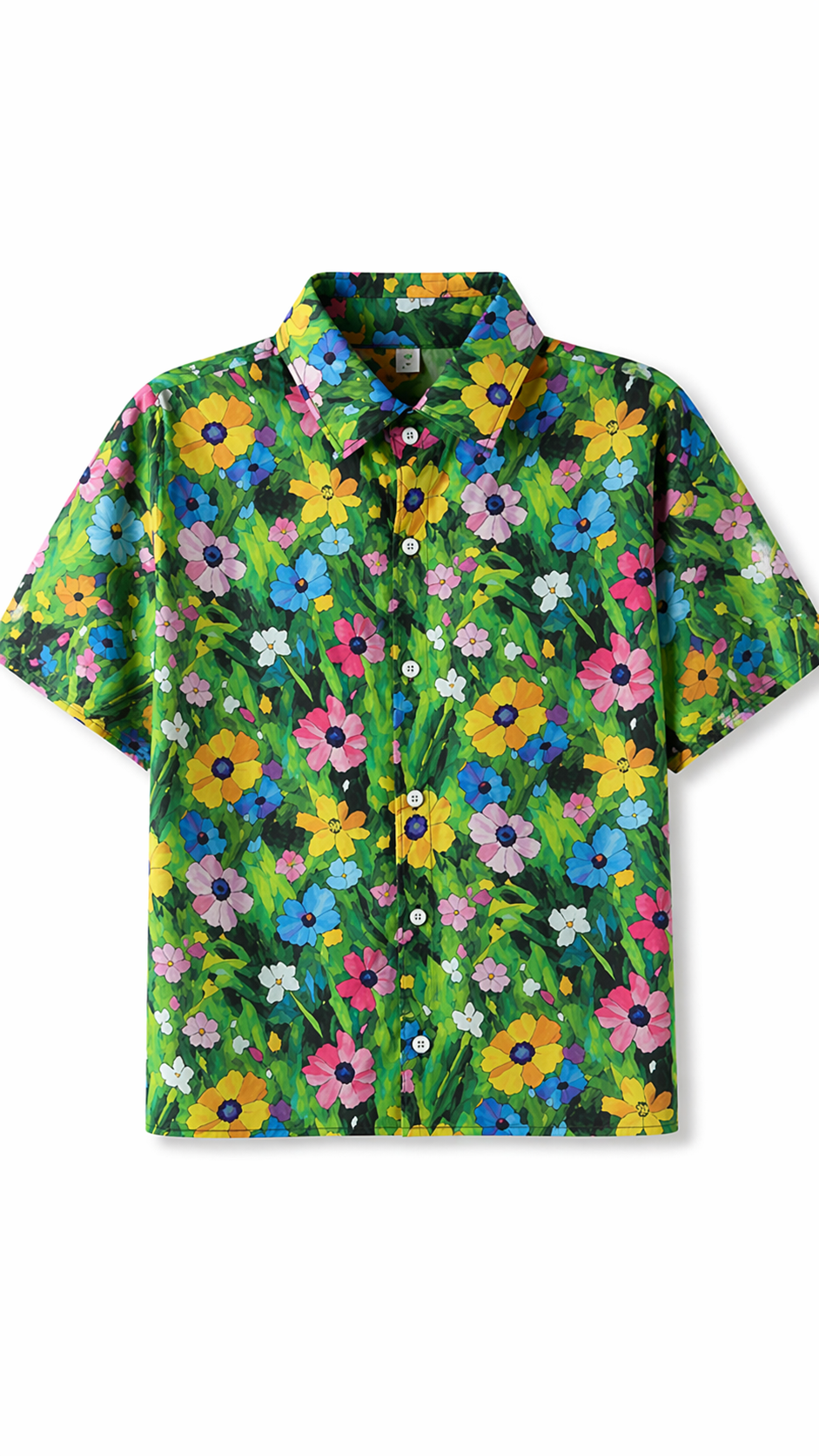 Set de asortare a familiei Tropical Meadow — Rochie și cămașă
