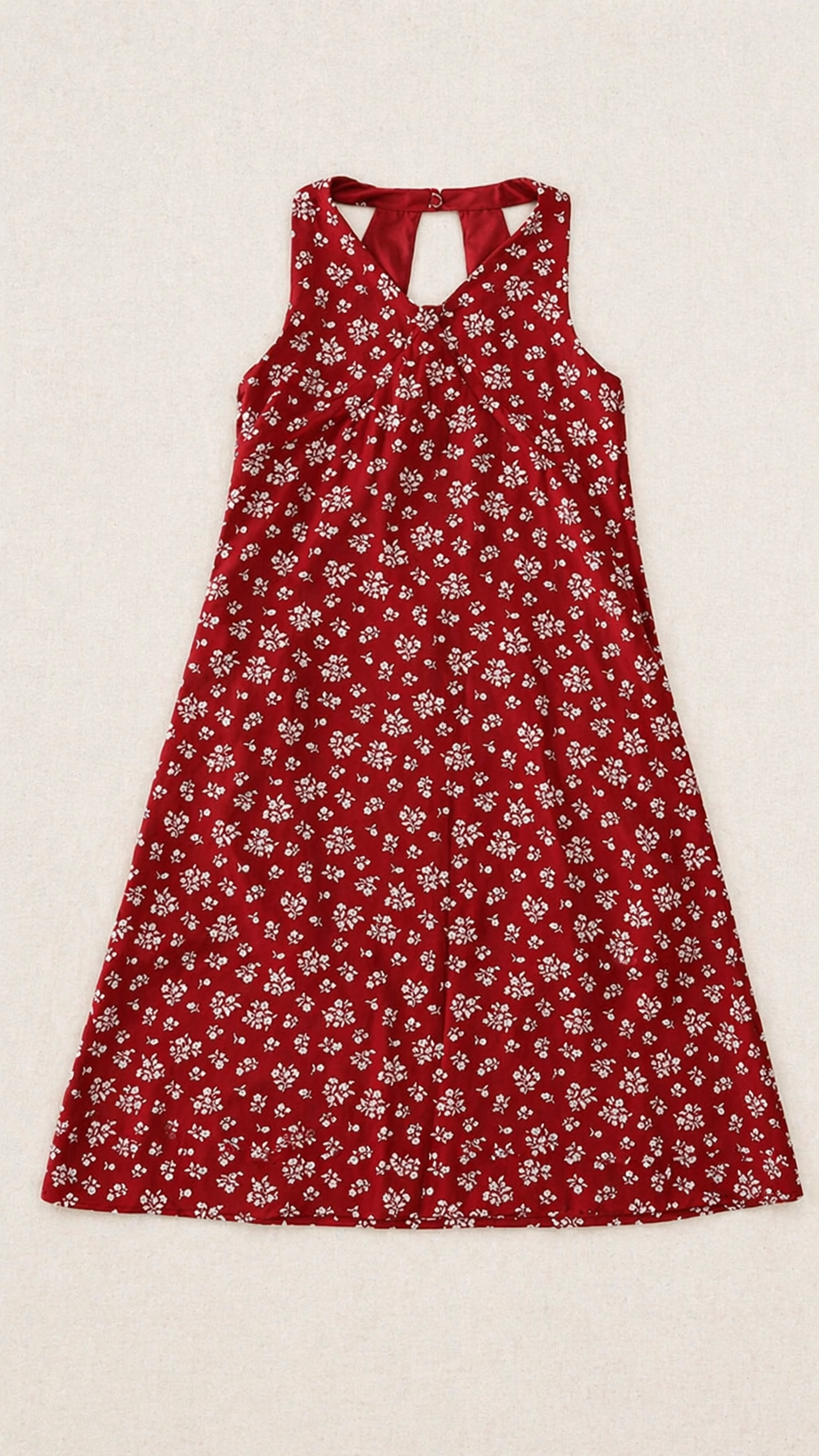 Set de potrivire pentru familie Scarlet Blossom — Rochie și cămașă