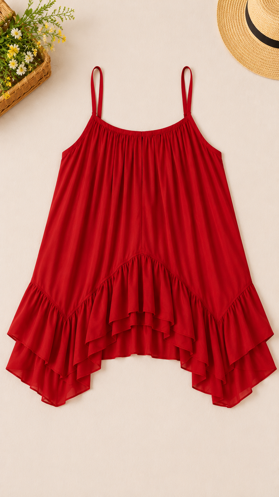 Комплект Scarlet Ruffle Мама и я — легкий пляжный наряд