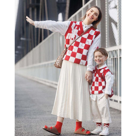 mom daughter matching dresses