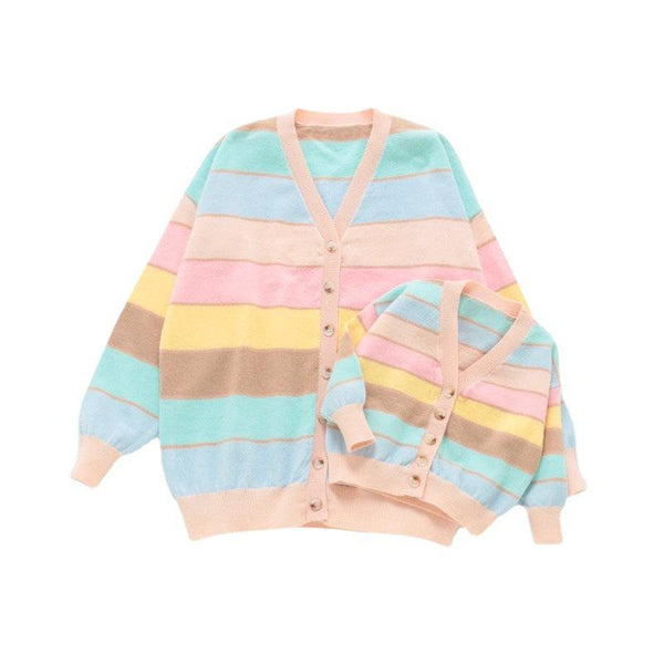 Mother-Daughter Trendy Knitted Sweater Style for Fall – dresslikemommy.com