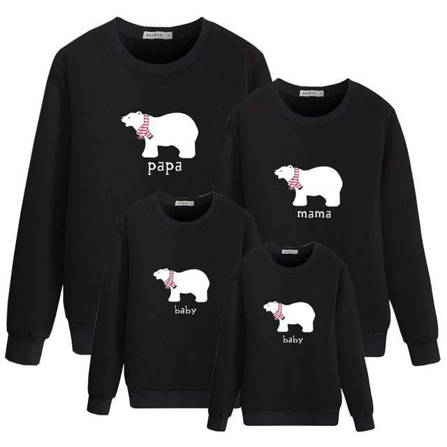 Matching Family Sweatshirt Daddy Mommy & Me