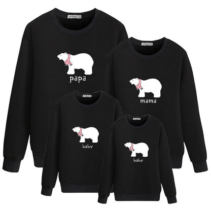 Matching Family Sweatshirt Daddy Mommy & Me