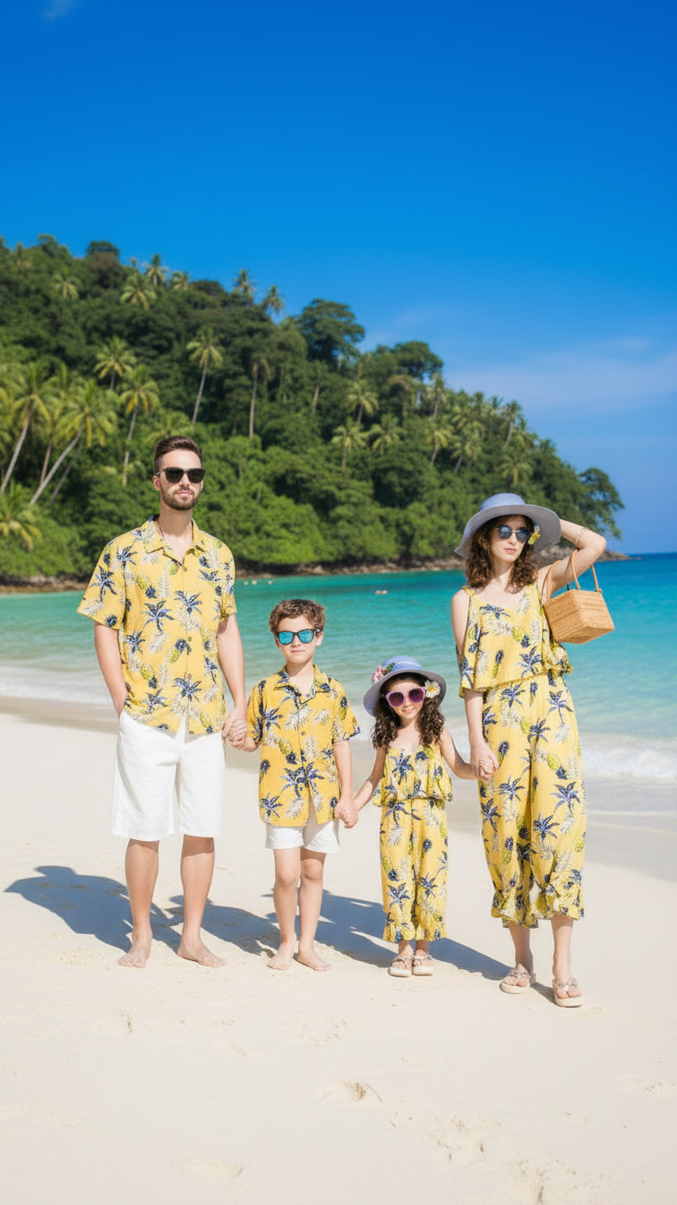 Alternate image of family matching matching sets with floral print