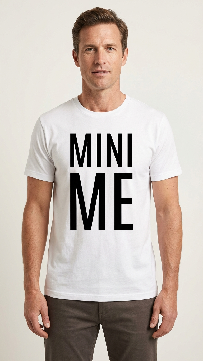 Camiseta a juego de padre e hijo "Me & Mini Me" | DLM