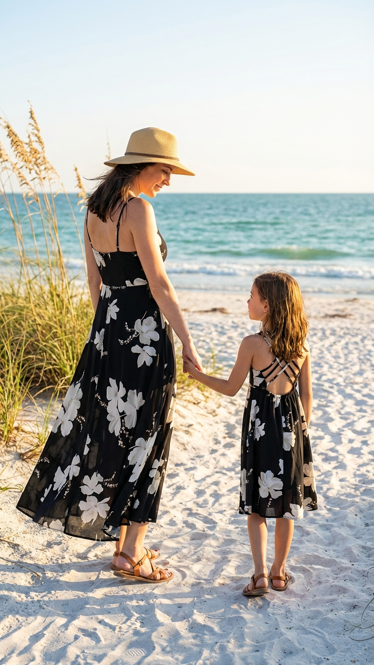 Mommy and Me Matching Sets - Floral Print