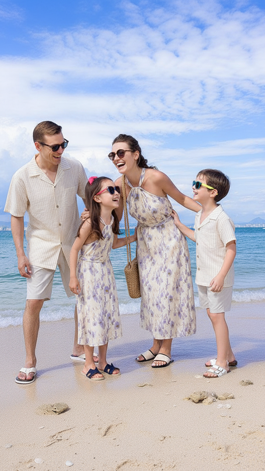 Product image of family matching matching sets with matching style - matching swimsuit for family