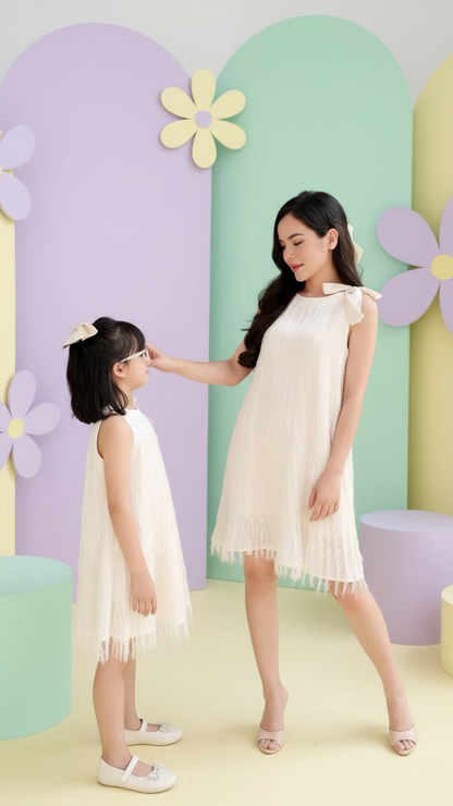 Elegante vestido de verano a juego para madre e hija - R... | DLM