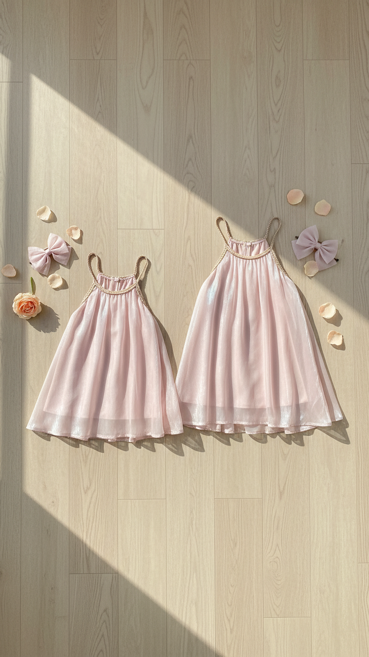 Alternate image of mommy and me matching sets with matching style