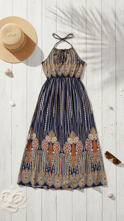 Alternate image of family matching shirts with floral print