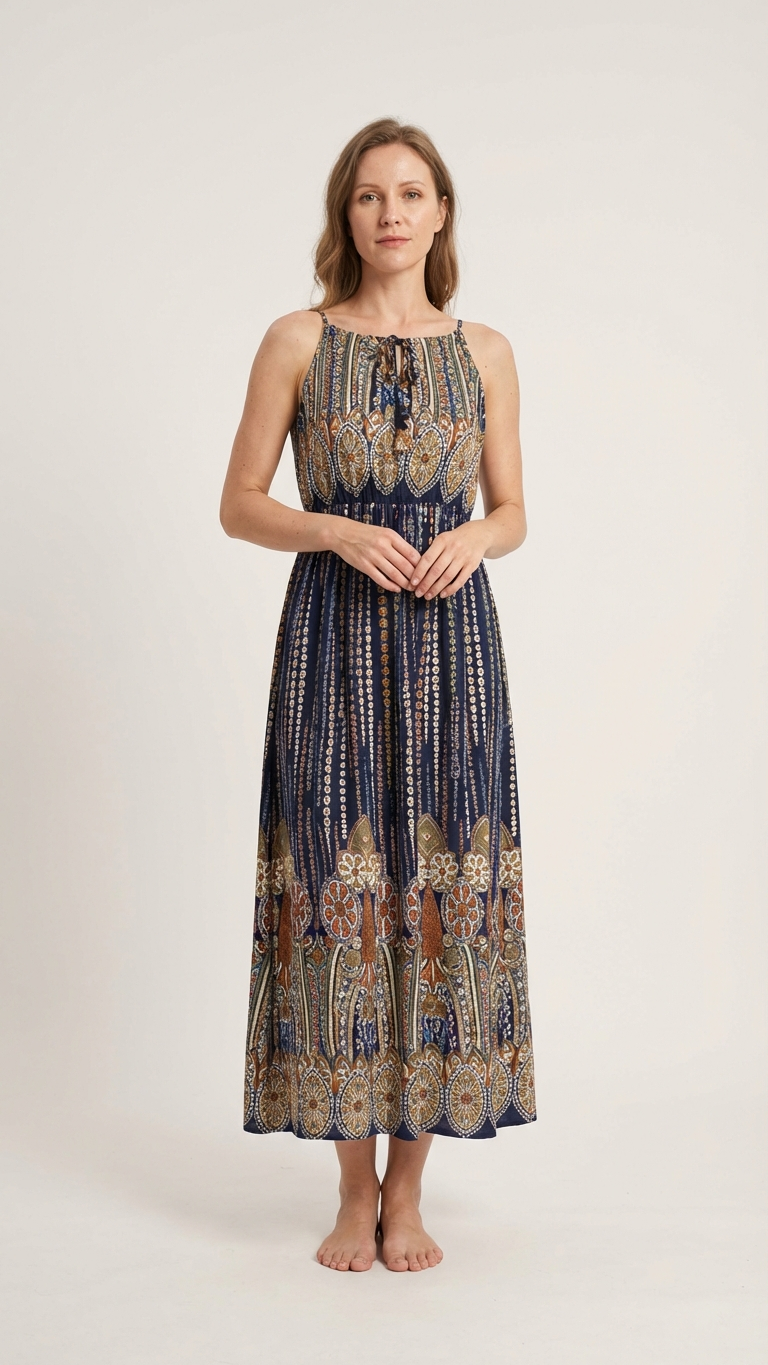 Additional image of family matching shirts with floral print