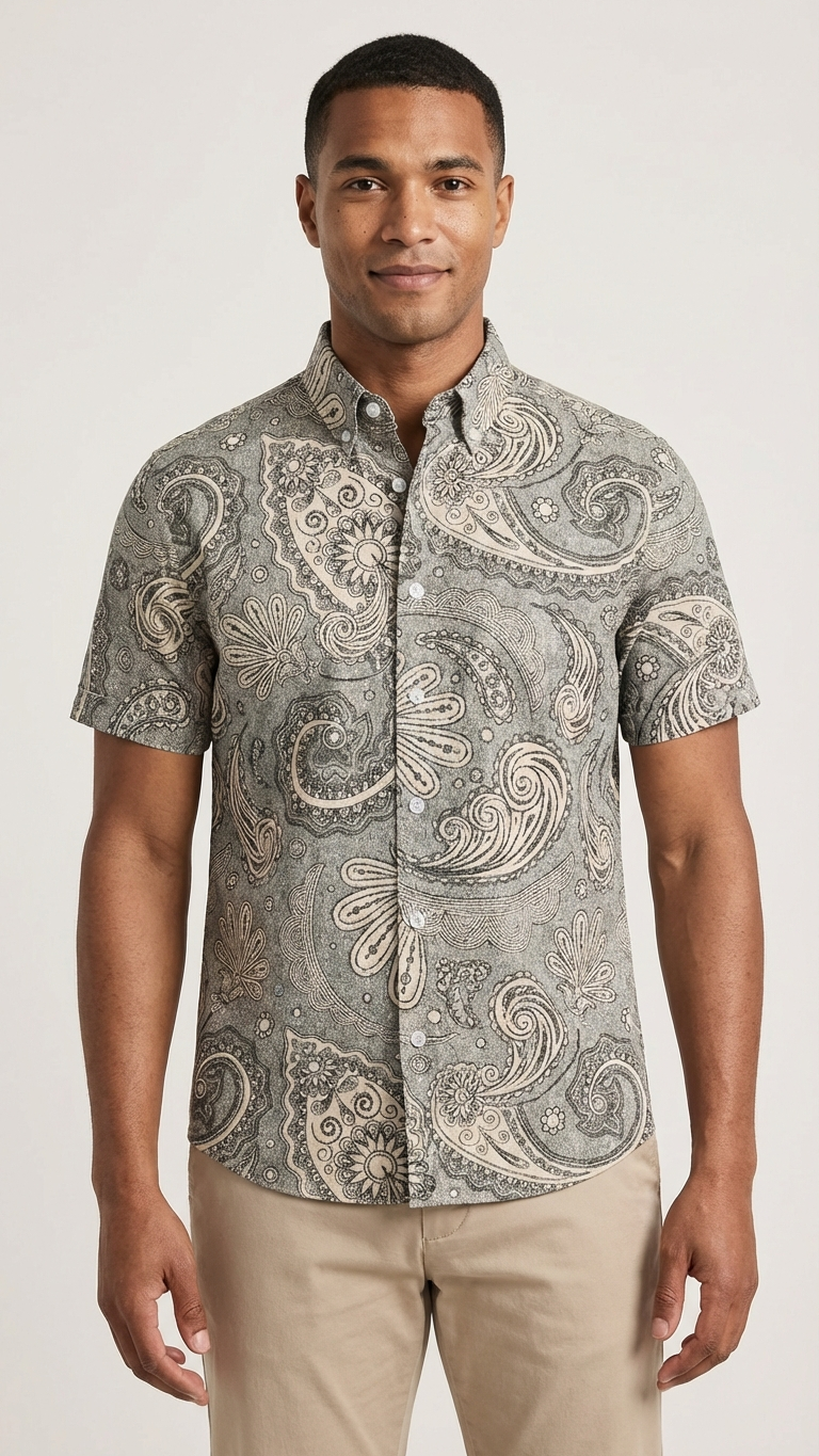 Additional image of family matching t-shirts with gray