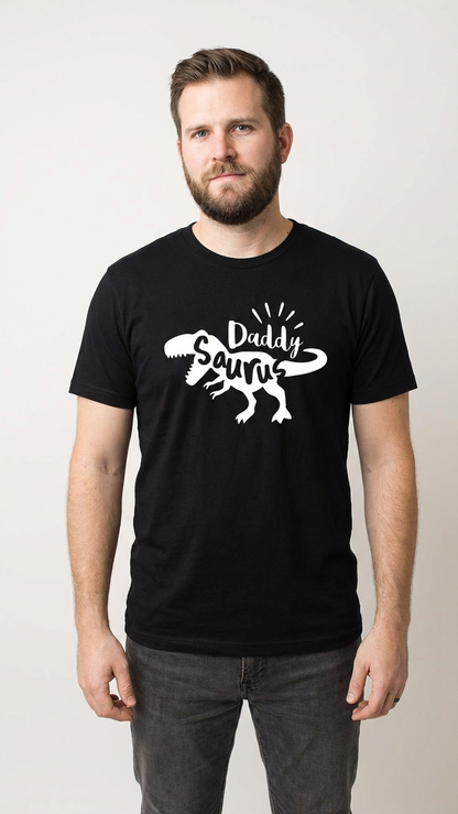 Camiseta original y remezclada de papá y yo