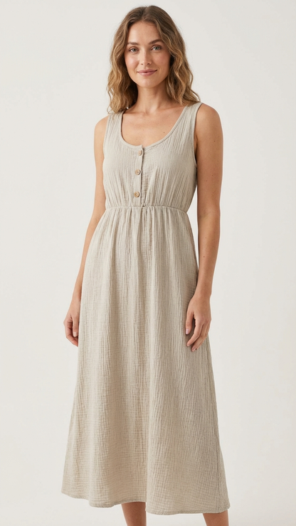 Robes sans manches à volants assorties mère-fille - Sof... | DLM