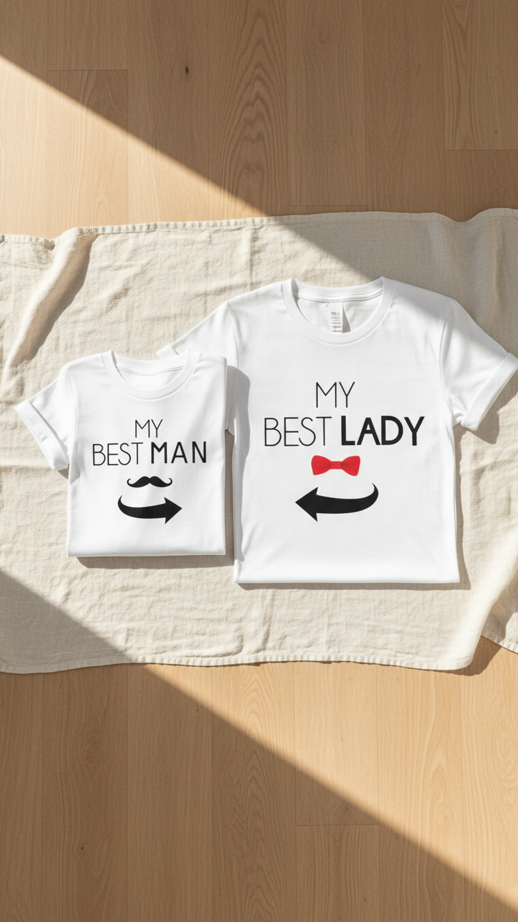 Alternate image of family matching t-shirts with graphic print