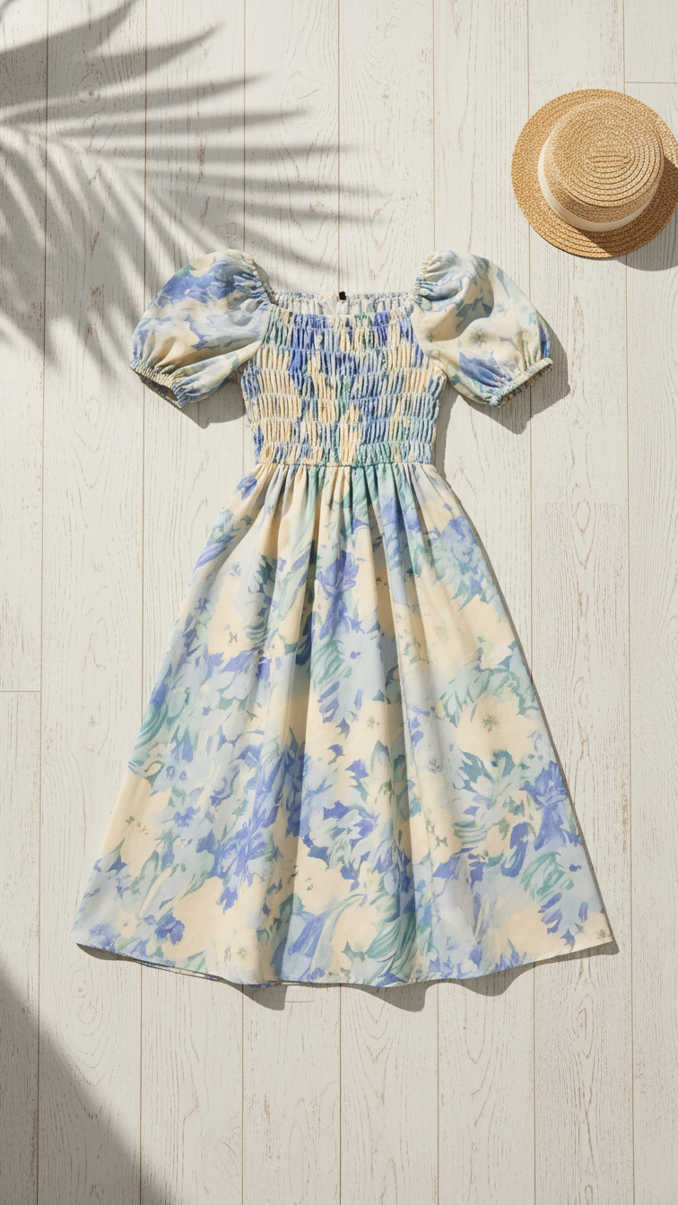 Alternate image of mommy and me maxi dresses with floral print