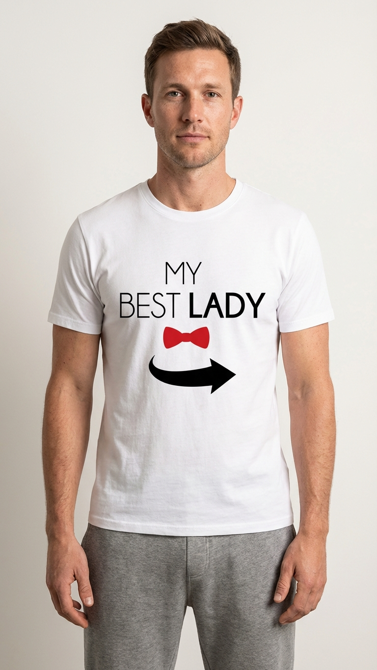 Additional image of family matching t-shirts with graphic print