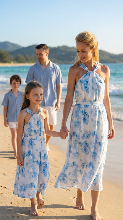 Product image of family matching matching sets with striped