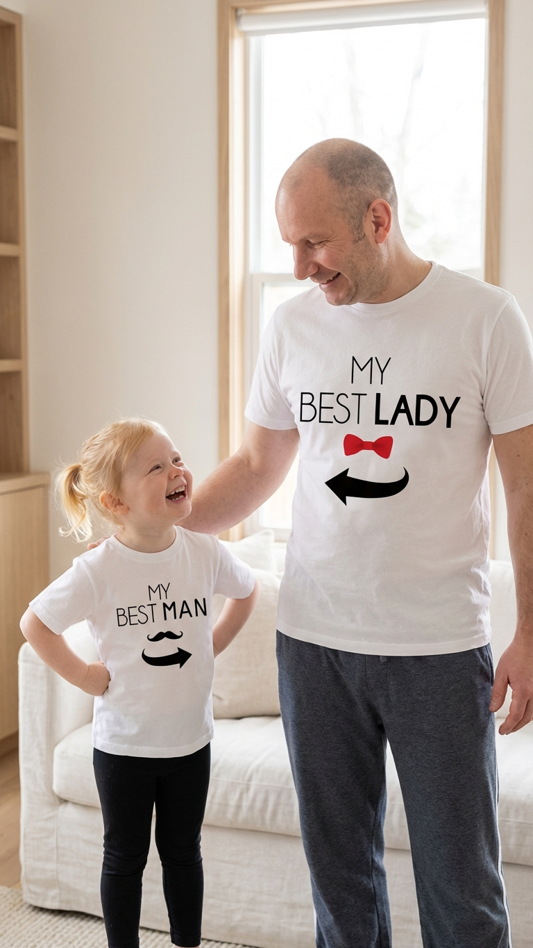 Papá y bebé a juego "Mi mejor dama" y "Mi mejor m... | DLM