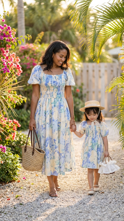 Elegant Floral Off-Shoulder Dress Set Perfect for S... | DLM