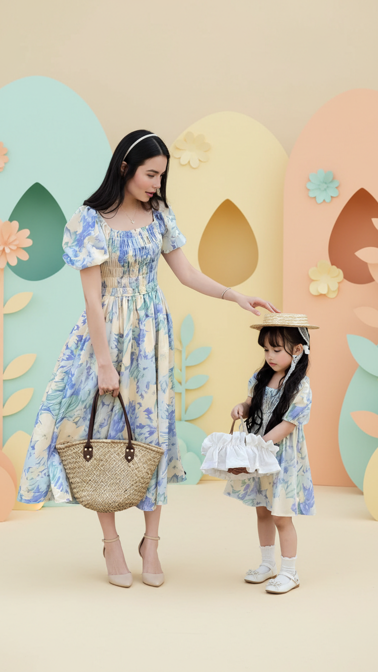 Elegant Floral Off-Shoulder Dress Set Perfect for S... | DLM