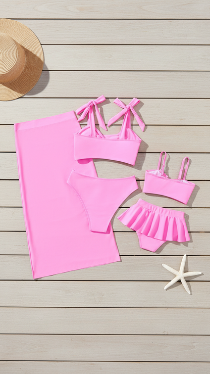 Chic Family Tides: Conjunto de dos piezas para madre e hija... | DLM