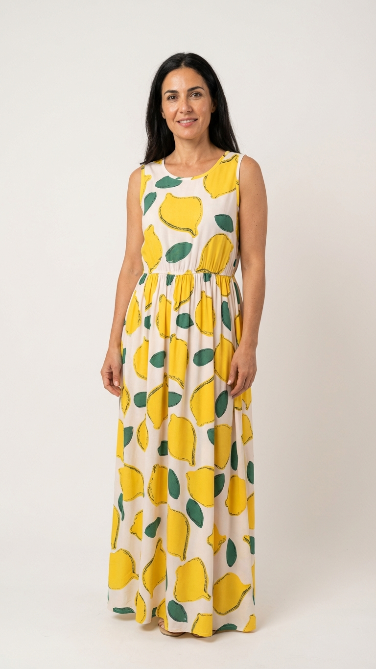 Additional image of mommy and me maxi dresses with floral print