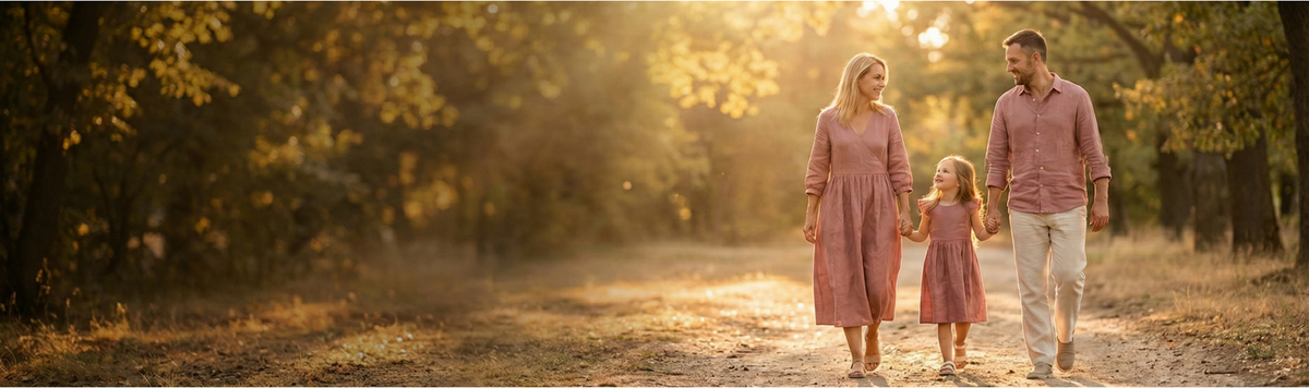 Matching Outfits for the  Family
