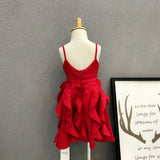Matching Red Cocktail Dress - dresslikemommy.com