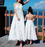 Matching White Dress Mom Daughter - dresslikemommy.com