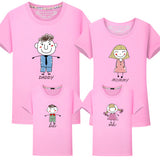 Matching Hand-Painted Family Four T-Shirt - dresslikemommy.com