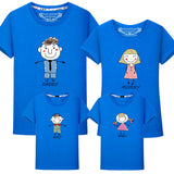 Matching Hand-Painted Family Four T-Shirt - dresslikemommy.com