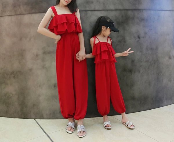 Mommy & Me Matching Red Dress - dresslikemommy.com