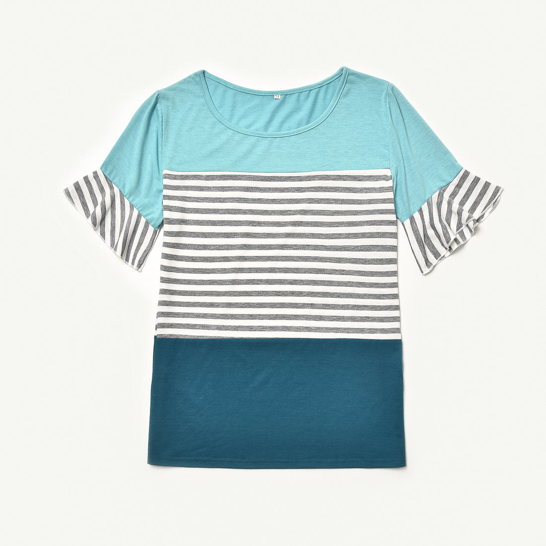 Alternate image of mommy and me t-shirts with striped