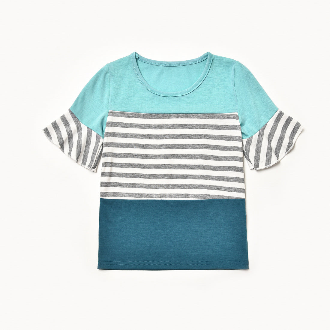 Additional image of mommy and me t-shirts with striped