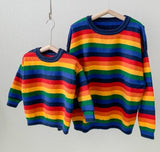 Matching Mother & Daughter Rainbow Sweater - dresslikemommy.com