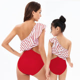 Cute Mother Daughter Matching Swimsuits-Swimsuits-dresslikemommy.com