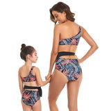 Fashion Matching Mother & Child Swimsuit-Swimsuits-dresslikemommy.com
