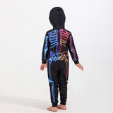 Halloween Family Matching Skeleton Pajamas Jumpsuit-Family Matching-dresslikemommy.com