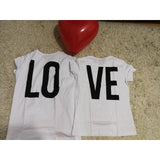 Matching Couple T-Shirt LO VE-Couples-dresslikemommy.com