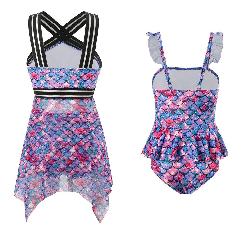 Additional image of mommy and me tankinis with matching style