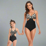 Matching Mother Daughter One-Piece Swimsuit-Swimsuits-dresslikemommy.com